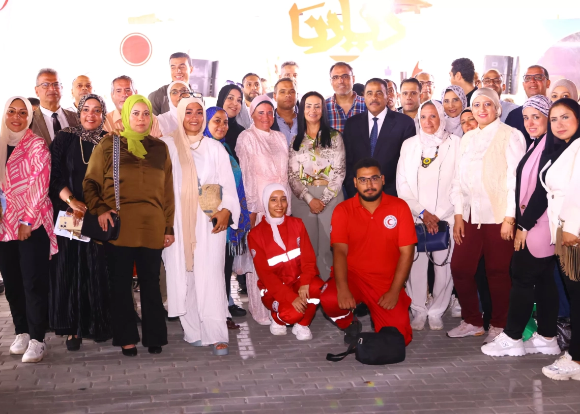 وزيرة التضامن خلال افتتاح معرض ديارنا