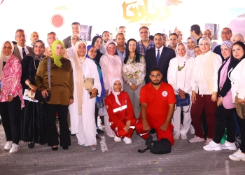 وزيرة التضامن خلال افتتاح معرض ديارنا