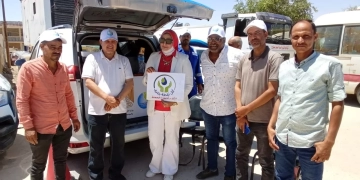 مياه مطروح تشارك في قافلة مطروح الخير بمنطقة القصر 2 - جريدة المساء مياه مطروح تشارك في قافلة مطروح الخير بمنطقة القصر 1 - جريدة المساء