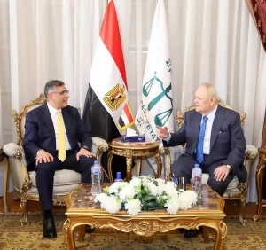 محافظ الجيزة يزور رئيس مجلس الدولة لتهنئته بالمنصب الجديد 21 - جريدة المساء