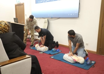 بدء تدريب العاملين المدنيين بوزارة الداخلية على استخدام أجهزة إزالة الرجفان القلبى 29 - جريدة المساء
