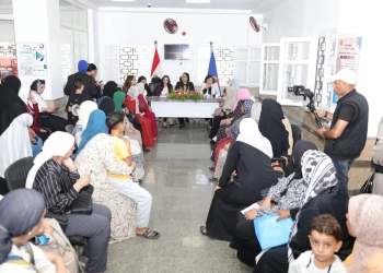 أمل عمار وجاكلين عازر تتفقدان مجمع خدمات المواطنين بزاوية صقر بالبحيرة 17 - جريدة المساء