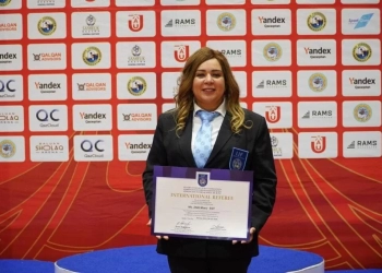 القومى للمرأة يهنيء ماري زكي لحصولها علي الشارة الدولية في تحكيم الجودو 17 - جريدة المساء