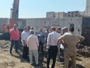 نائب محافظ الجيزة يتفقد مشروع الصرف الصحي بالمتربة والحفرية بأوسيم 23 - جريدة المساء