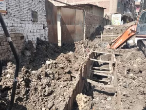 نائب محافظ الجيزة يتفقد مشروع الصرف الصحي بالمتربة والحفرية بأوسيم 39 - جريدة المساء