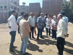 نائب محافظ الجيزة يتفقد مشروع الصرف الصحي بالمتربة والحفرية بأوسيم 41 - جريدة المساء