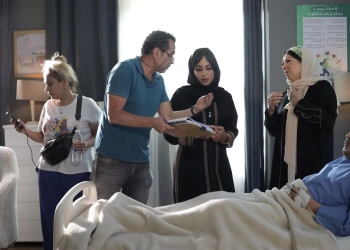 الصور الأولى من كواليس تصوير "الست لما" 33 - جريدة المساء