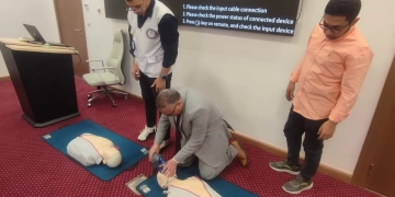 الصحة تطلق المرحلة الرابعة لتدريب العاملين على أجهزة AED 1 - جريدة المساء
