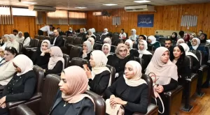 مناقشة مشروعات تخرج الدفعة الأولى من برنامج الأدوية والمستحضرات ببيطري القناة 25 - جريدة المساء