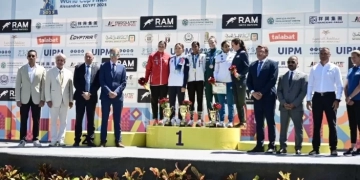 فريدة خليل تتوج بذهبية نهائي كأس العالم للخماسي 1 - جريدة المساء