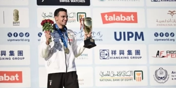 معتز وائل : ذهبية كأس العالم للخماسي الحديث نتاج مجهود عامين .. هدفي القادم ميدالية في بطولة العالم للكبار 2 - جريدة المساء معتز وائل : ذهبية كأس العالم للخماسي الحديث نتاج مجهود عامين .. هدفي القادم ميدالية في بطولة العالم للكبار 1 - جريدة المساء