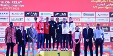 معتز وائل وعمر وائل يحصدان برونزية الرجال ببطولة العالم للتتابعات للخماسي الحديث 1 - جريدة المساء