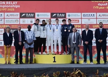 مصطفى أبو عامر ومازن شعبان يتوجان بفضية الناشئين ببطولة العالم للتتابعات للخماسي الحديث 20 - جريدة المساء