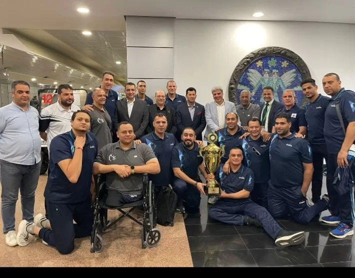 وزير الشباب والرياضة يستقبل أبطال منتخب الكرة الطائرة البارالمبي بعد التتويج ببطولة إفريقيا 17 - جريدة المساء
