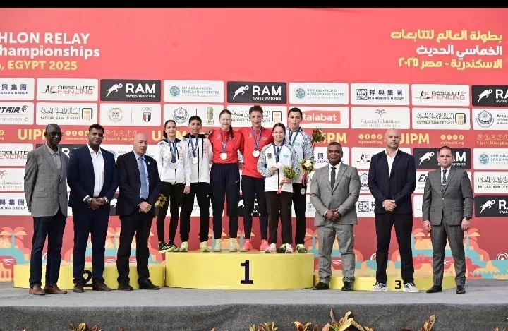 شهد عادل ومؤمن كمال يتوجان بفضية المختلط تحت 17 عامًا ببطولة العالم للتتابعات للخماسي الحديث 19 - جريدة المساء