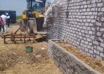 استمرار حملات إزالة التعديات على أراضي الدولة في بورسعيد 23 - جريدة المساء