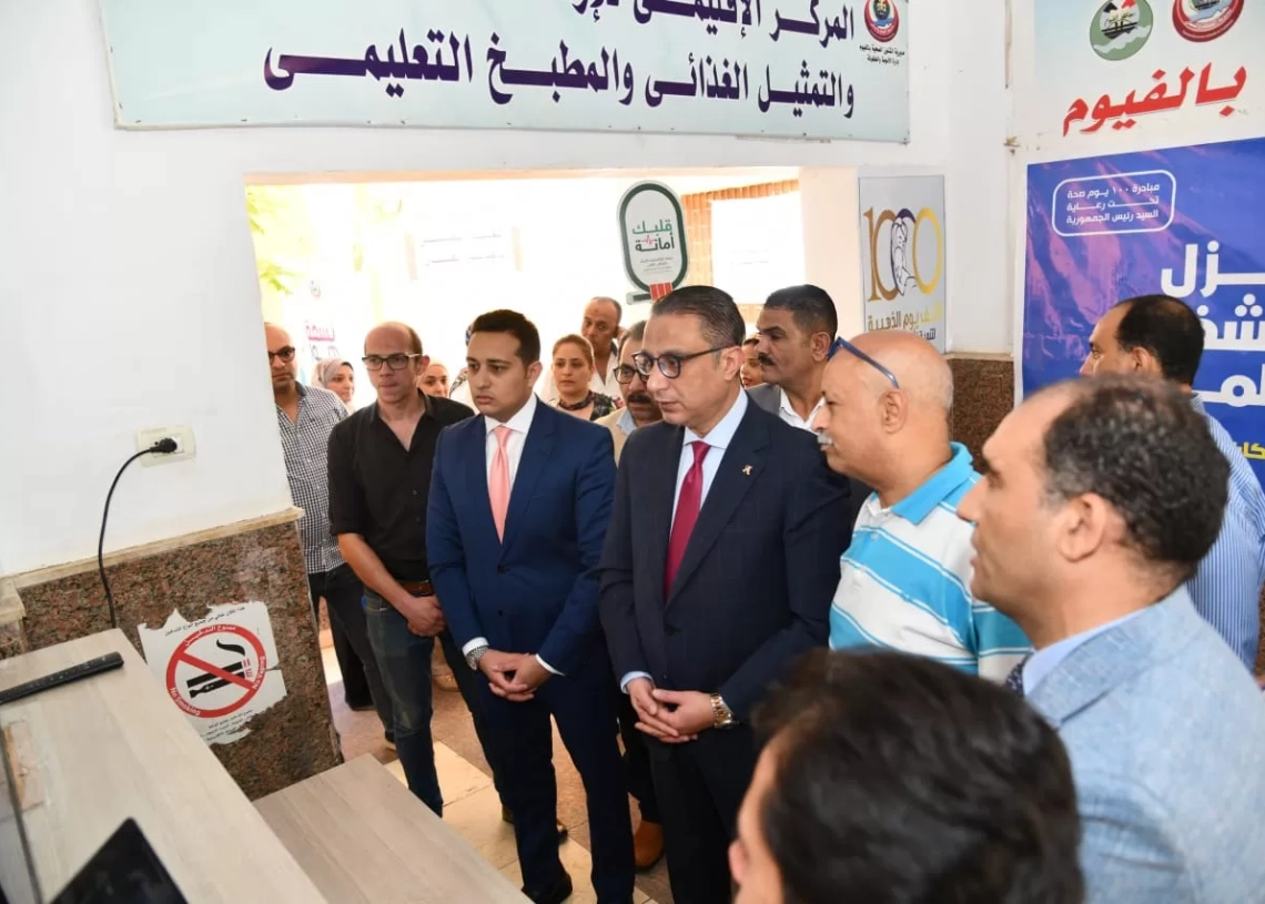 محافظ الفيوم يشهد إنطلاق فعاليات المبادرة الرئاسية "100 يوم صحة" 19 - جريدة المساء