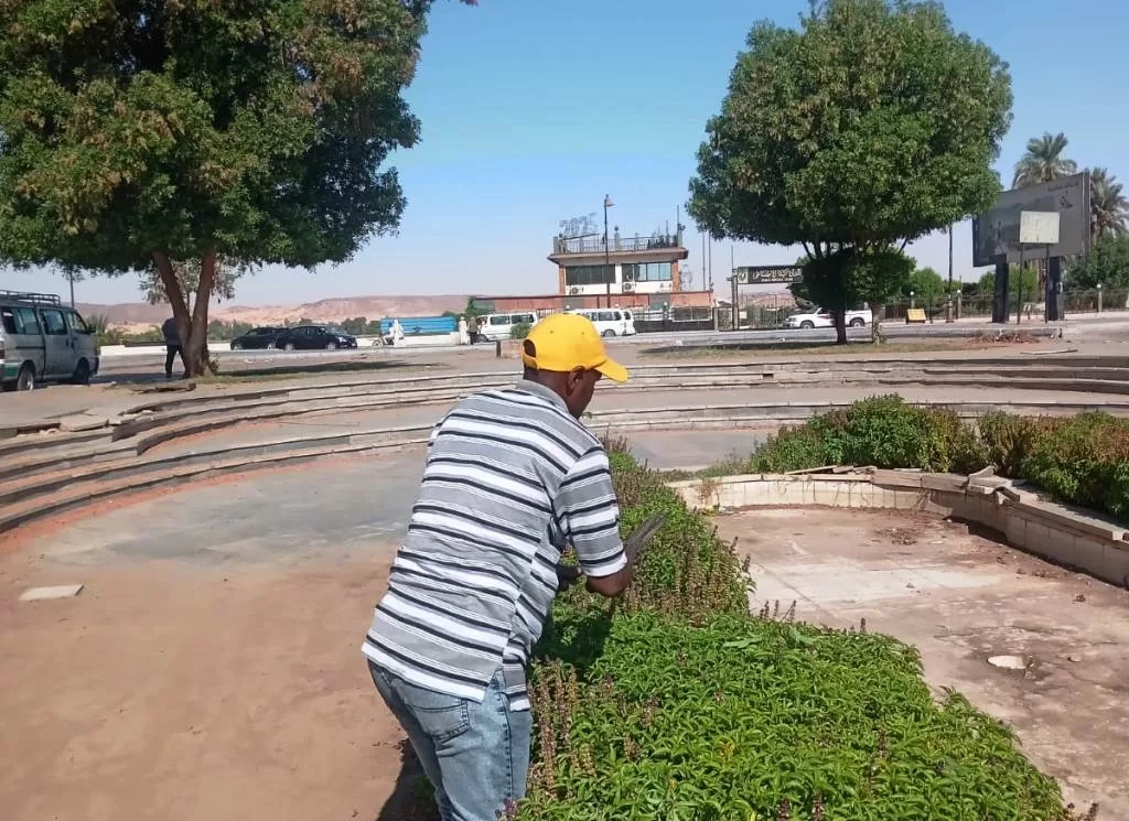 حملات مكثفة لرفع الإشغالات وتنفيذ أعمال النظافة بمناطق وأحياء أسوان 19 - جريدة المساء