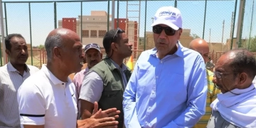 9.2 مليون جنيه تكلفة ملعب قانوني بمواصفات حديثة لخدمة شباب قرى إدفو 1 - جريدة المساء