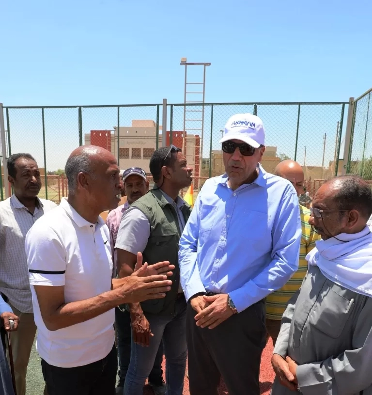 9.2 مليون جنيه تكلفة ملعب قانوني بمواصفات حديثة لخدمة شباب قرى إدفو 19 - جريدة المساء