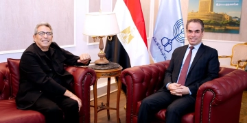 المسلمانى يستقبل محمود سعد بماسبيرو 1 - جريدة المساء