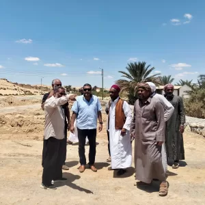 رئيس مركز ومدينة سيوة يقوم بجولة في أصغر واحات مصر 21 - جريدة المساء