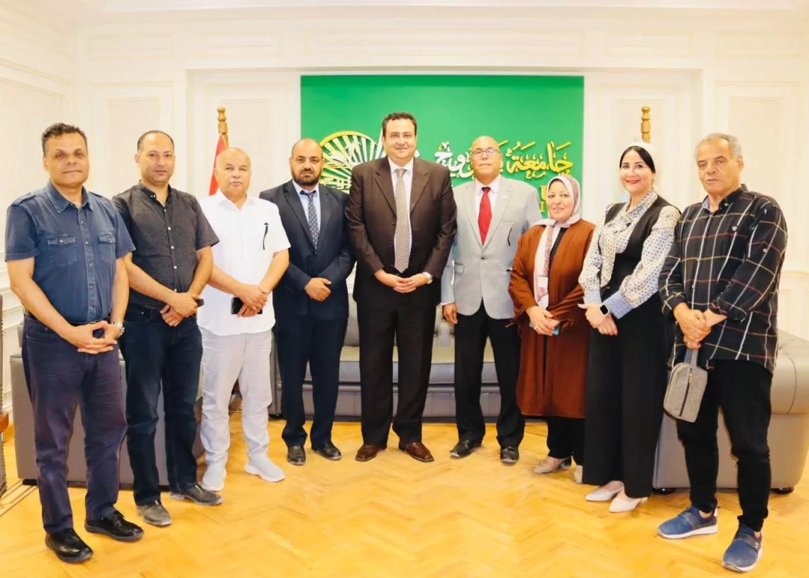 حملة الماجستير والدكتوراه يهنئون الدكتور عمرو المصري لتوليه رئاسة جامعة مطروح 19 - جريدة المساء