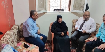 مديرية التضامن بالشرقية تواسي أسرة عامل النظافة 9 - جريدة المساء