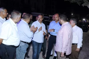 محافظ الشرقية يتفقد أعمال تطوير ورفع كفاءة شارع سعد زغلول بالزقازيق 27 - جريدة المساء