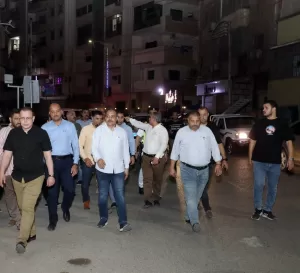 محافظ الشرقية يتفقد أعمال تطوير ورفع كفاءة شارع سعد زغلول بالزقازيق 23 - جريدة المساء