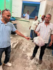 بالصور.. ضبط 3 أطنان أحشاء داخلية "لحمة رأس" غير صالحة للاستهلاك الآدمي بأوسيم 23 - جريدة المساء