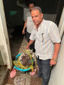 بالصور.. ضبط 3 أطنان أحشاء داخلية "لحمة رأس" غير صالحة للاستهلاك الآدمي بأوسيم 25 - جريدة المساء