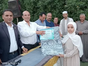 "لاشين" يشارك في حفل تكريم حفظة القرآن الكريم بقرية الأحراز بمناسبة المولد النبوي الشريف 25 - جريدة المساء