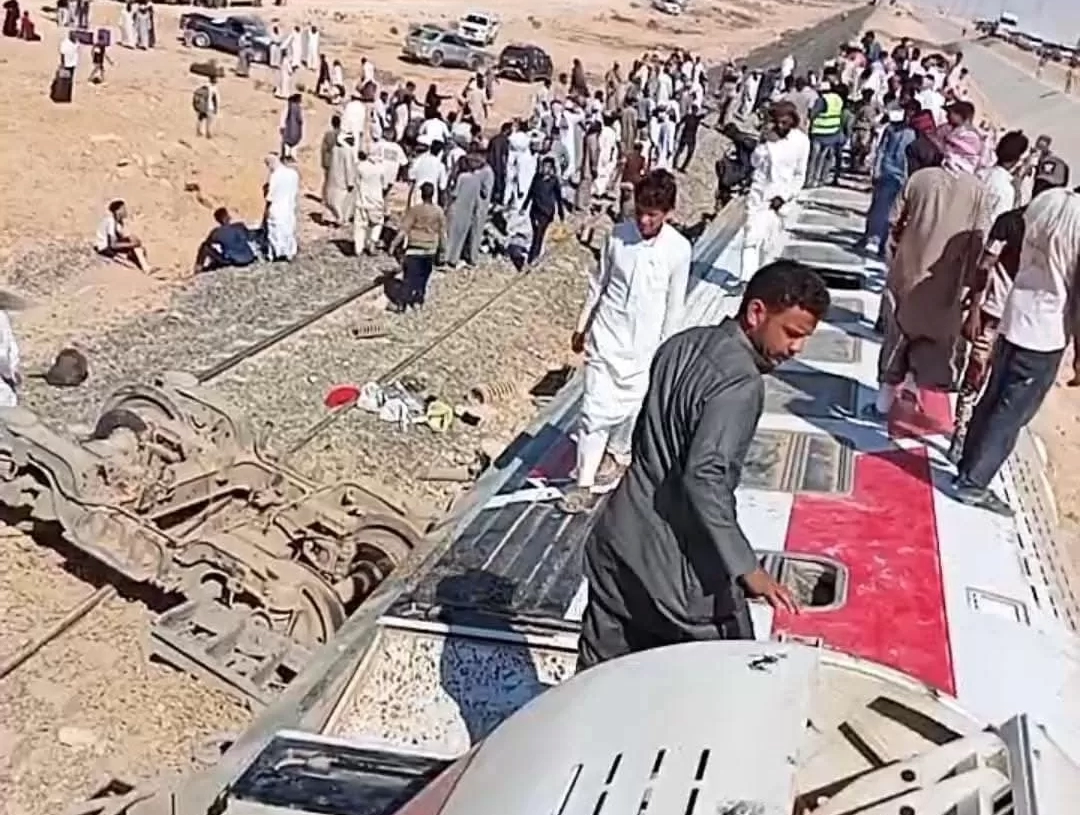 54 مصابًا الحصر الاولي لحادث قطار مطروح 19 - جريدة المساء