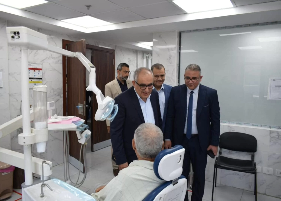 رئيس هيئة التأمين الصحي افتتح شبكة الطوارئ بفرع القاهرة 19 - جريدة المساء