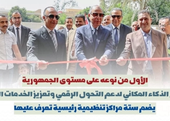 مجمع الذكاء المكاني بمحافظة المنيا.. الأول من نوعه بالجمهورية 23 - جريدة المساء