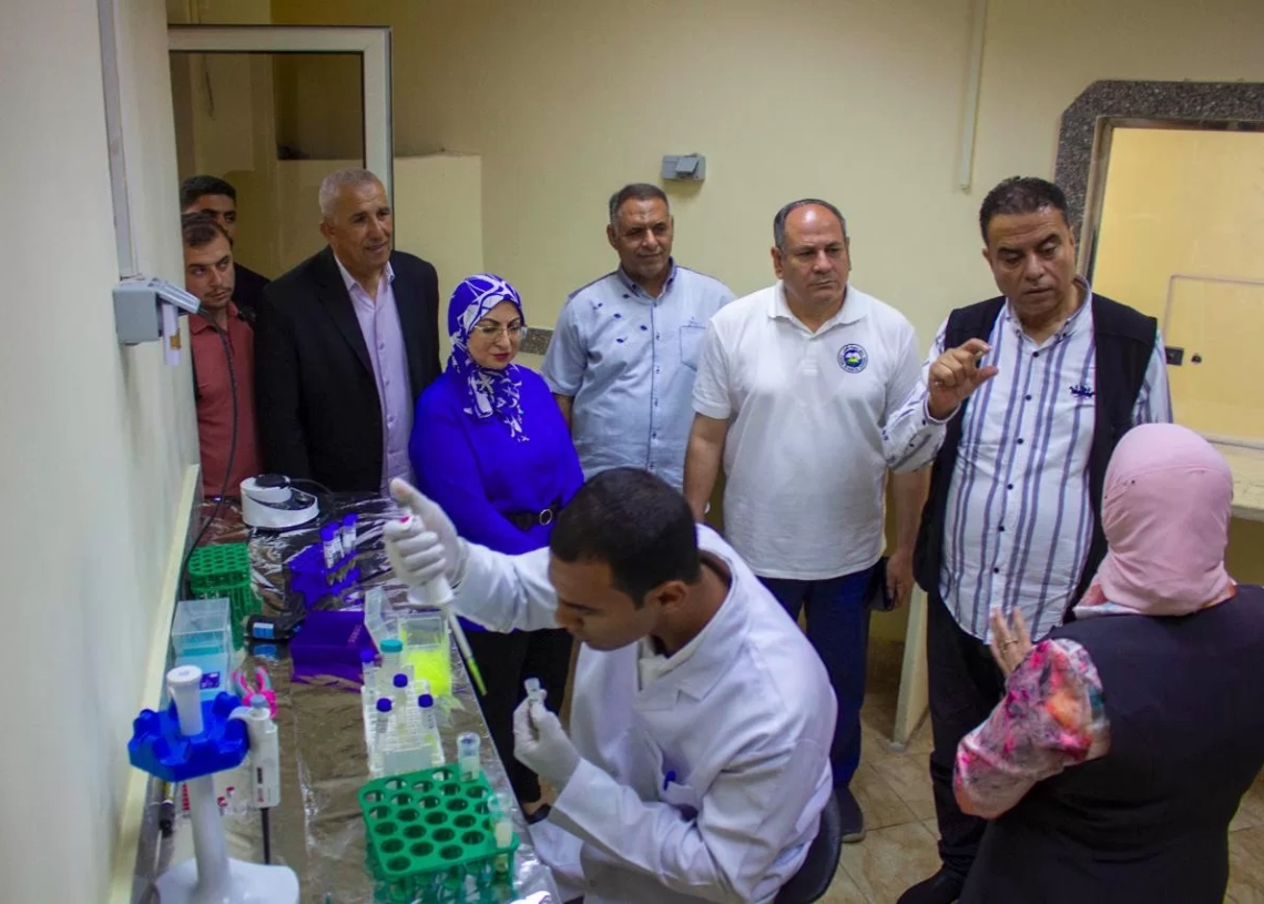 بعد تجديد الاعتماد الدولي : رئيس «البحوث الزراعية» يتفقد فرع «المركزي لتحليل متبقيات المبيدات» بالإسماعيلية 20 - جريدة المساء بعد تجديد الاعتماد الدولي : رئيس «البحوث الزراعية» يتفقد فرع «المركزي لتحليل متبقيات المبيدات» بالإسماعيلية 19 - جريدة المساء