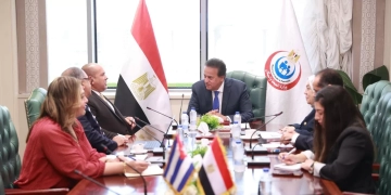 وزير الصحة استقبل السفير الكوبي لبحث تعزيز التعاون في القطاع الصحي 1 - جريدة المساء
