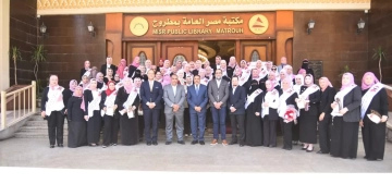 شعيب يشارك في ختام  فعاليات تدريب برنامج المرأة تقود بمطروح 1 - جريدة المساء