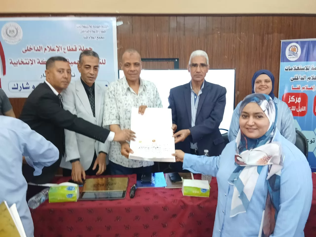 ندوة بقنا حول دور الإعلام في التوعية بالمشاركة السياسية 47 - جريدة المساء