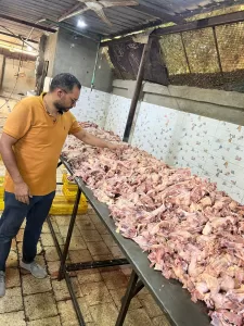 ضبـط 13 طن لحوم ودواجن فاسدة بعدة أحياء بالجيزة 29 - جريدة المساء