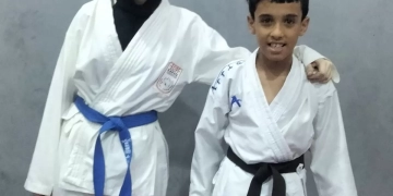 بسام أصغر لاعب يحصل علي الحزام الأسود في الكاراتيه بمطروح 1 - جريدة المساء