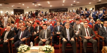 وزير الرياضة ومحافظ الجيزة يشهدان ختام مهرجان إبداع لأعضاء مراكز الشباب بمسرح الجلاء 1 - جريدة المساء