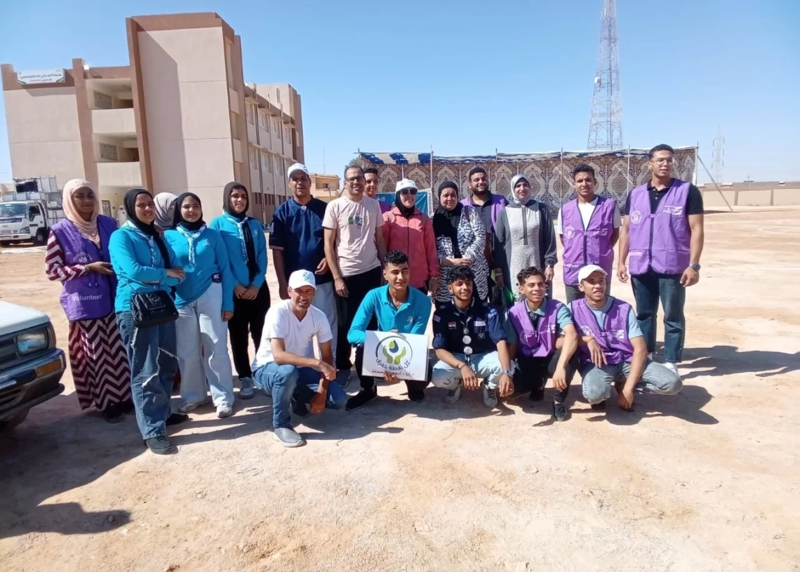 شركة مياه مطروح تقدم خدماتها المتنوعة ضمن قافلة "مطروح الخير 19 - جريدة المساء