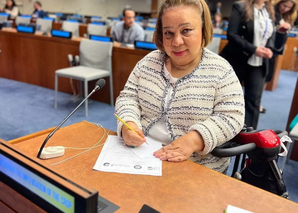 هبة هجرس تشارك في مؤتمر أممي بالمكسيك لبحث نظم الرعاية لذوي الإعاقة 17 - جريدة المساء