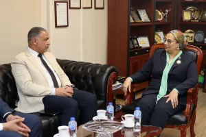 رئيسة القومي للمرأة تستقبل نائب رئيس جامعة الأزهر لبحث سبل التعاون بين الجانبين 24 - جريدة المساء