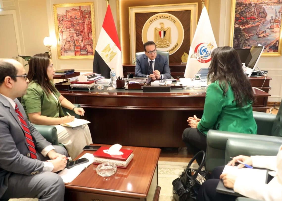 "عبد الغفار" يبحث مع السويد ولاتفيا والمجر تعزيز التعاون الصحي المشترك 17 - جريدة المساء