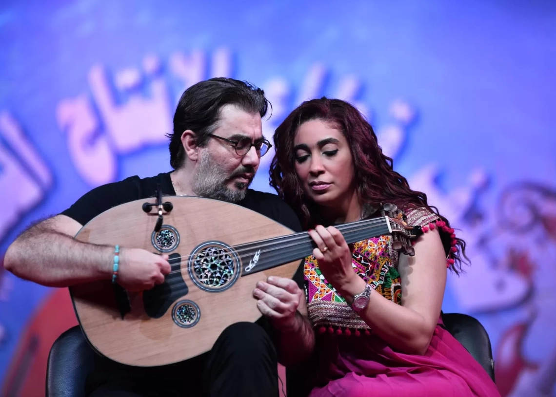 ثنائي العود فى حب فيروز والرحبانى بقصر الأمير طاز 18 - جريدة المساء