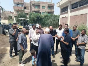 بالصور.. نائب محافظ الجيزة يتفقد قري سقارة ورهينة ودهشور 37 - جريدة المساء