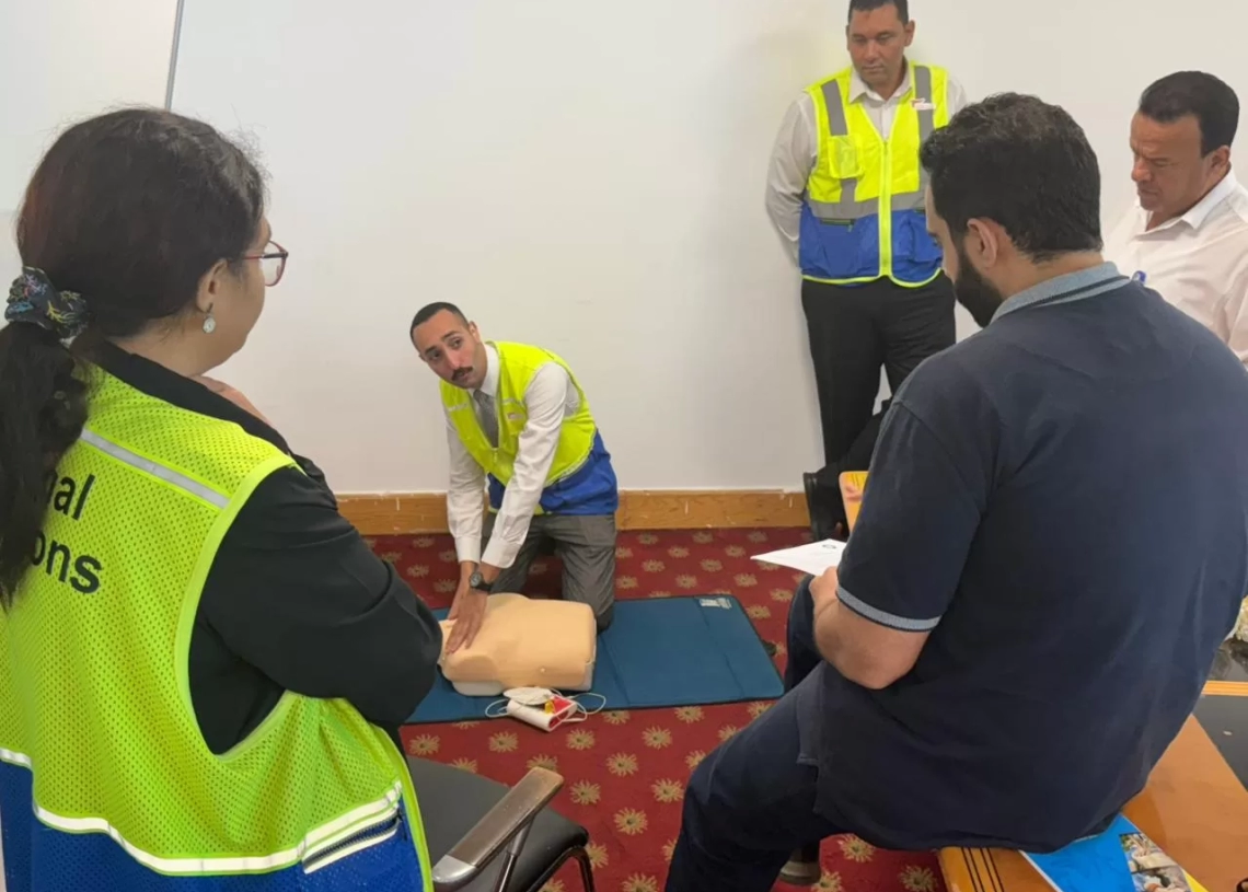 الصحة : استكمال تدريب العاملين بمطار القاهرة على أجهزة إزالة الرجفان القلبي (AED) 20 - جريدة المساء الصحة : استكمال تدريب العاملين بمطار القاهرة على أجهزة إزالة الرجفان القلبي (AED) 19 - جريدة المساء